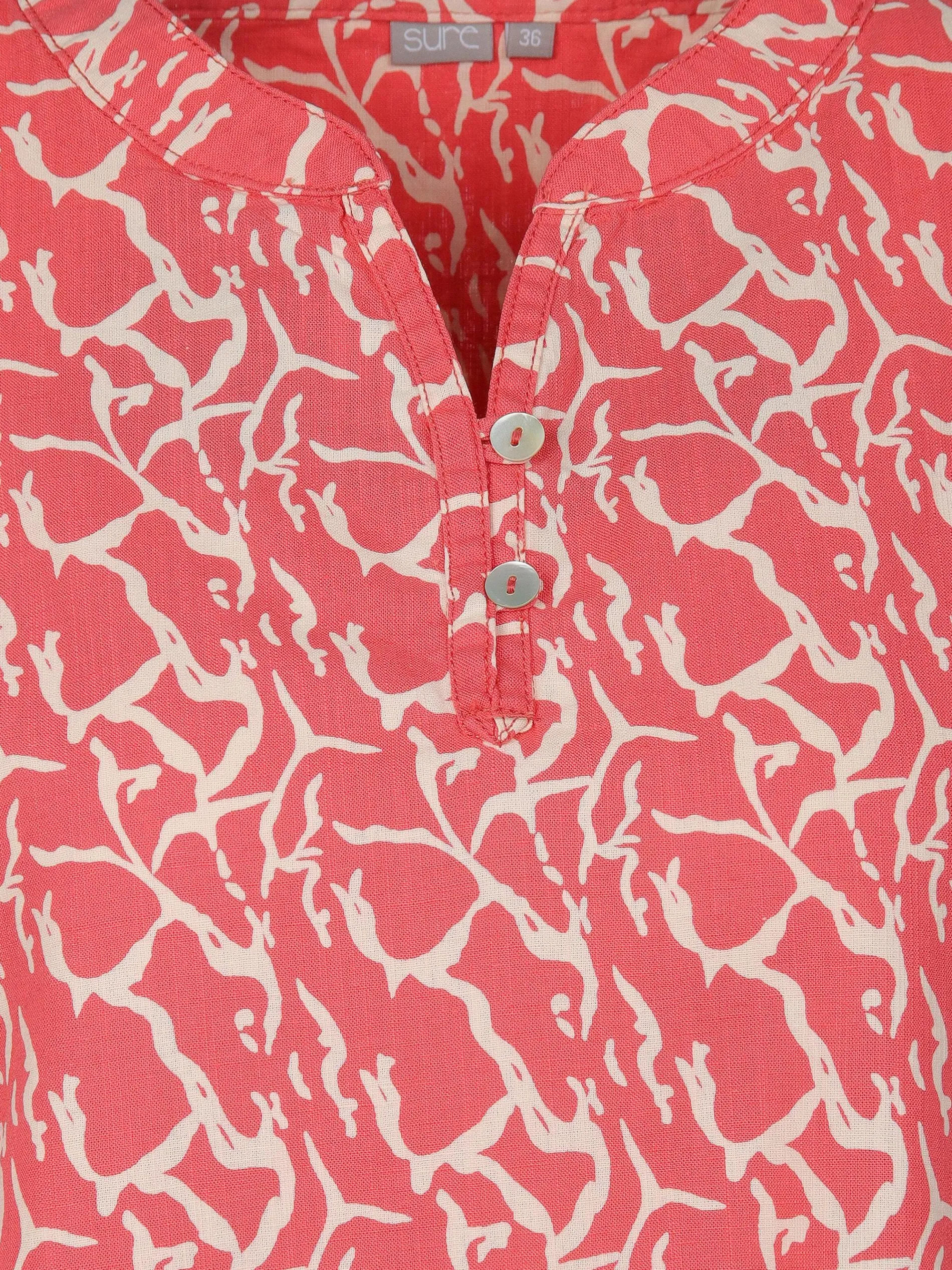 Damen Kleid mit Alloverprint