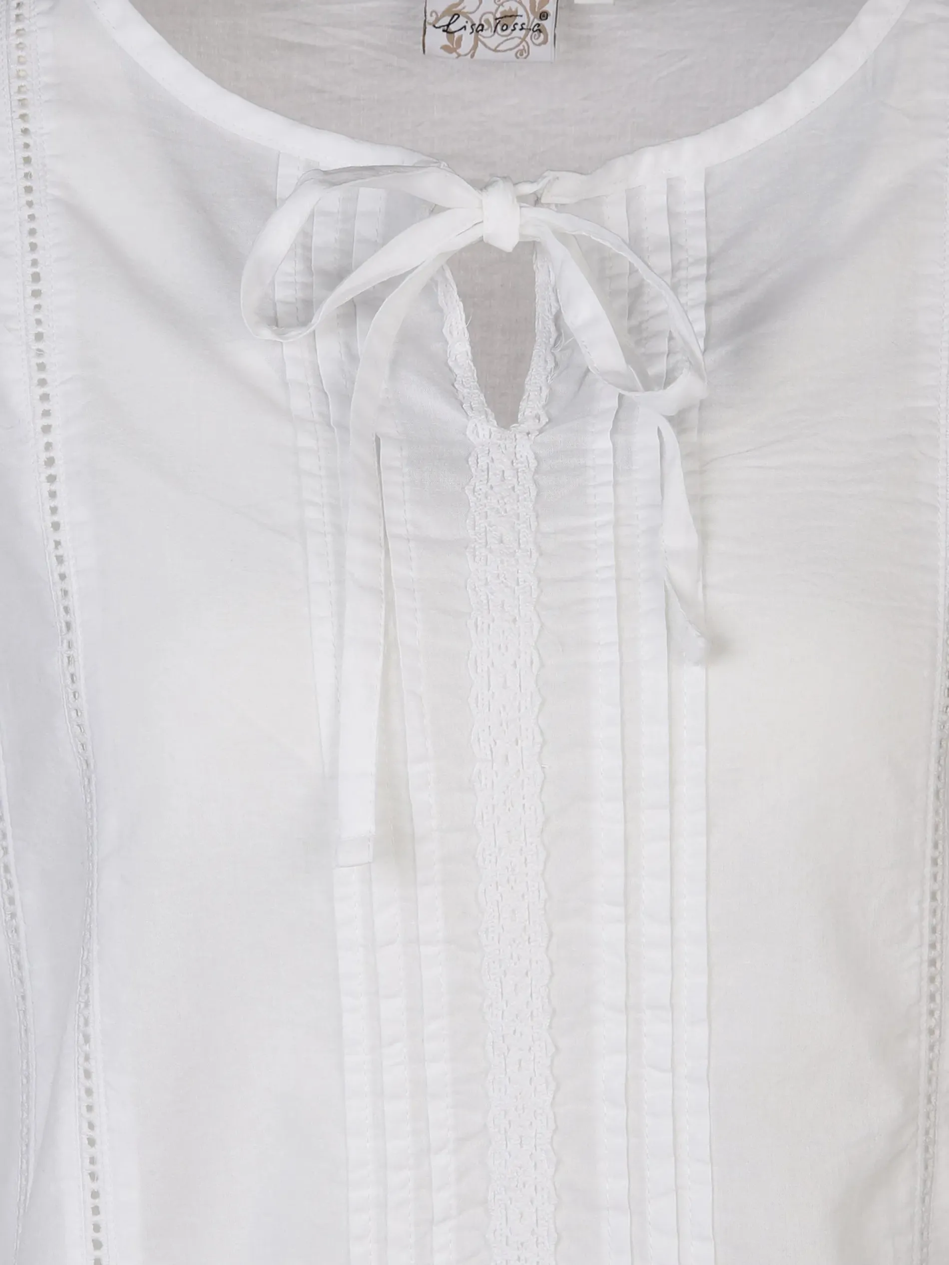 Damen Kleid mit Lochspitze