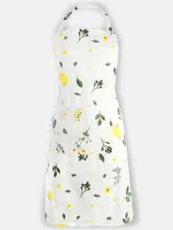 Damen Kochschürze mit Blättern und Früchten