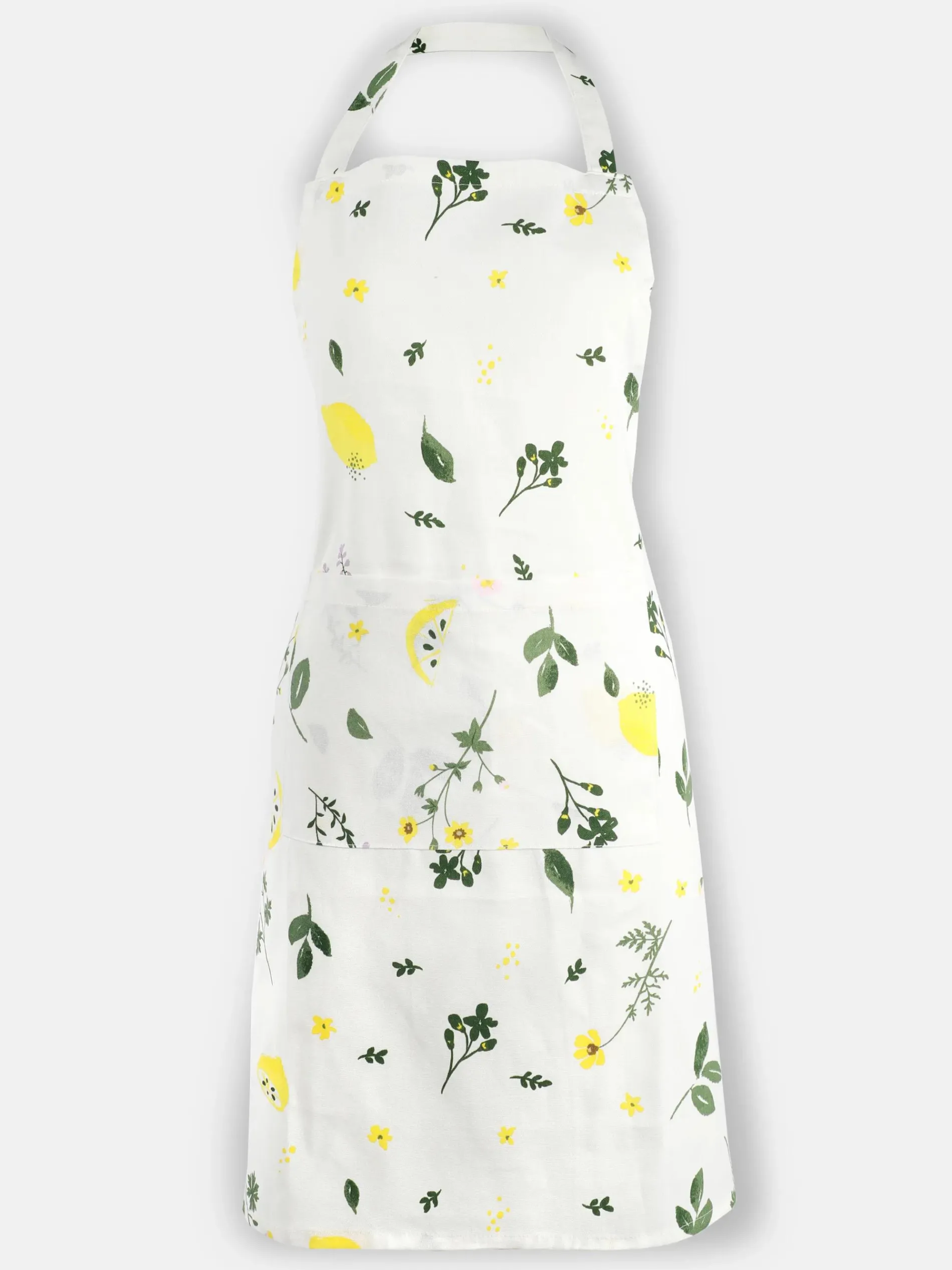Damen Kochschürze mit Blättern und Früchten