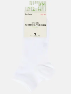 Damen Kurzschaftsocken Bambus im 2er Pack