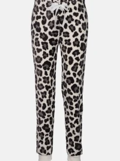 Damen Kuschelfleecehose mit Motiv