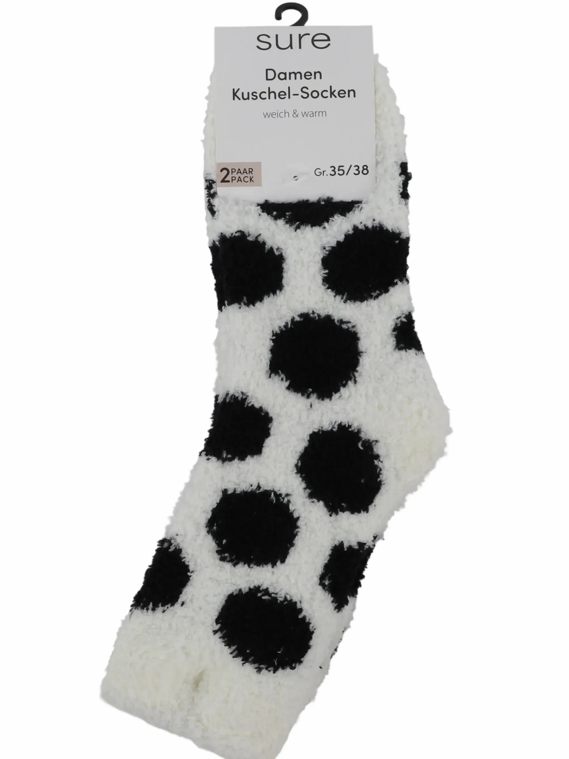 Damen Kuschelsocken im 2er Pack