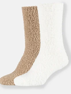 Damen Kuschelsocken im 2er Pack