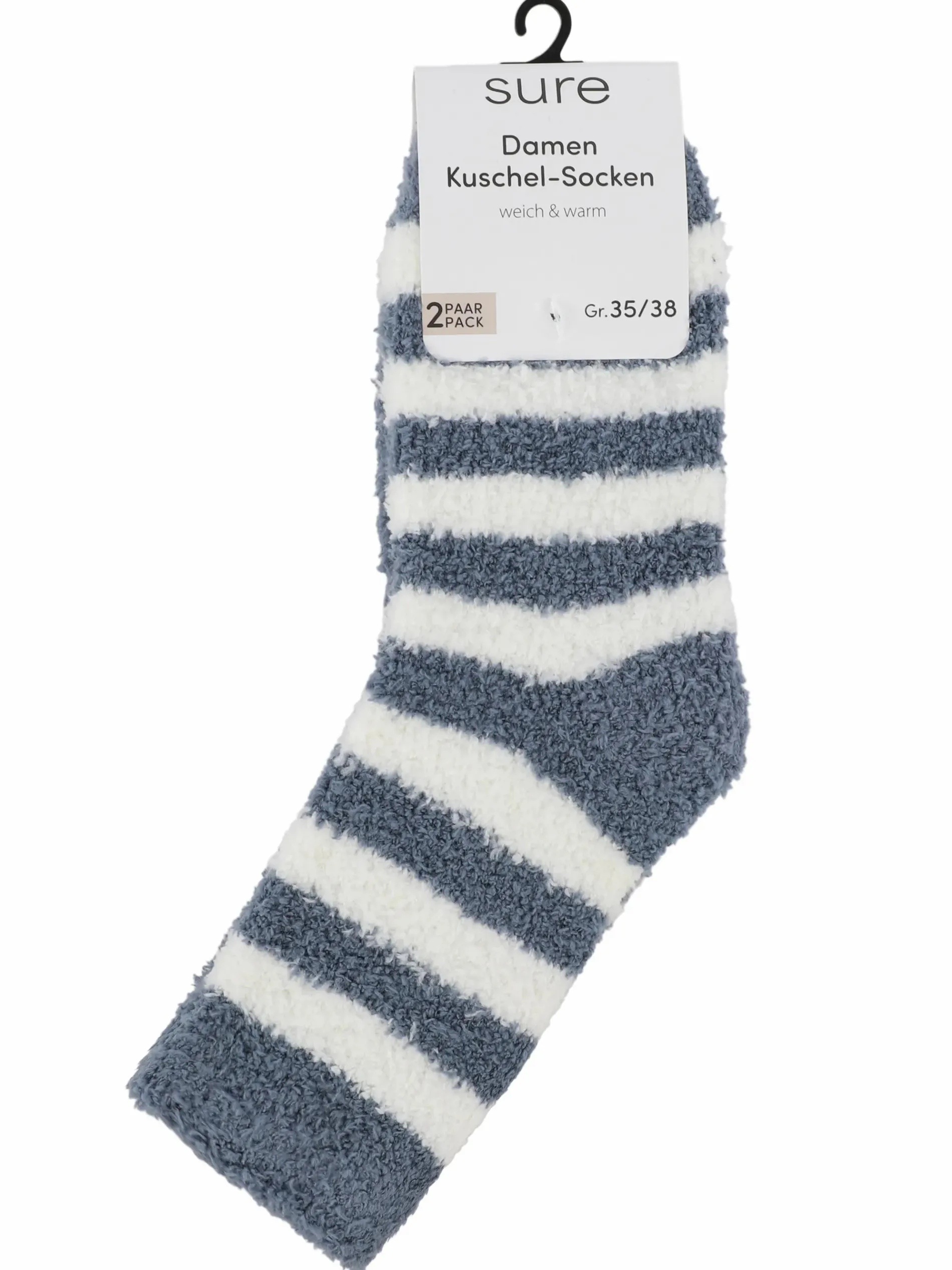 Damen Kuschelsocken im 2er Pack