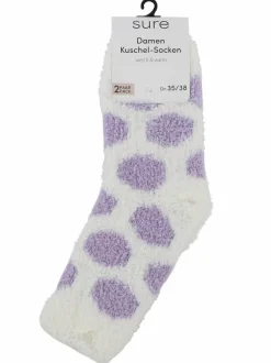 Damen Kuschelsocken im 2er Pack