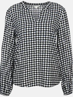 Damen Langarmshirt mit Alloverprint