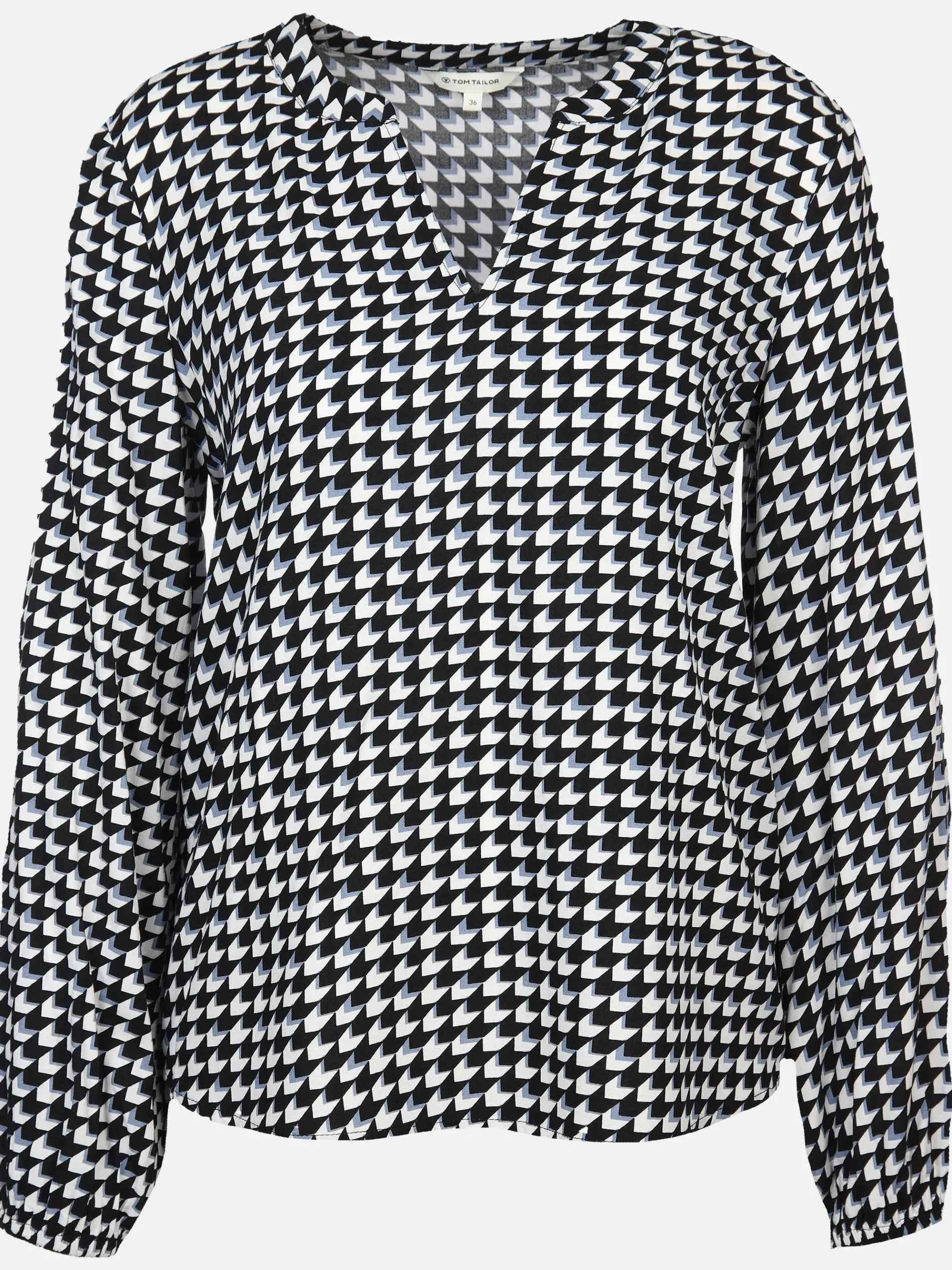 Damen Langarmshirt mit Alloverprint