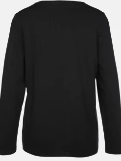 Damen Langarmshirt mit Glitzernieten