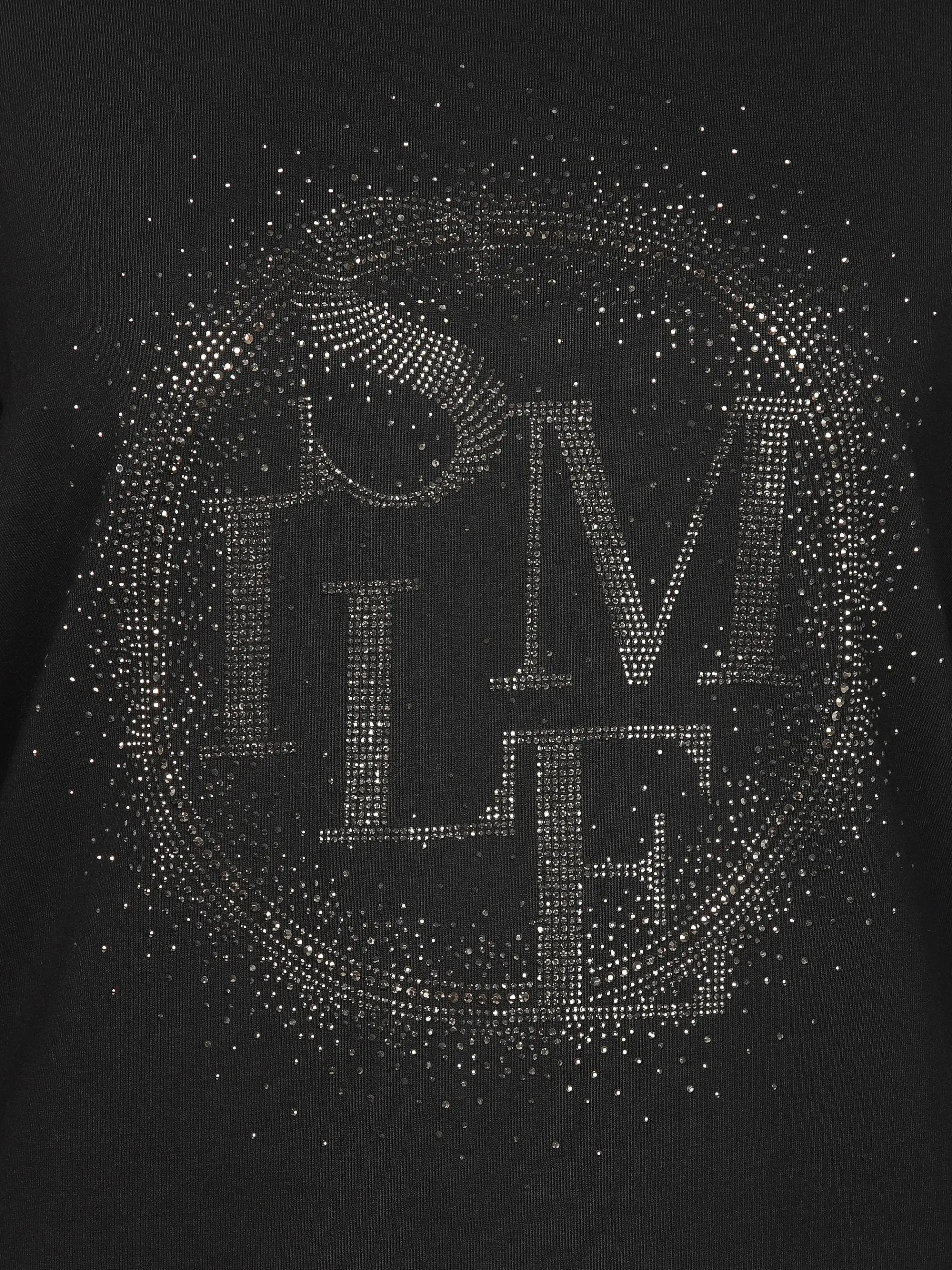 Damen Langarmshirt mit Glitzernieten