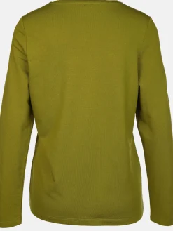 Damen Langarmshirt mit Glitzernieten