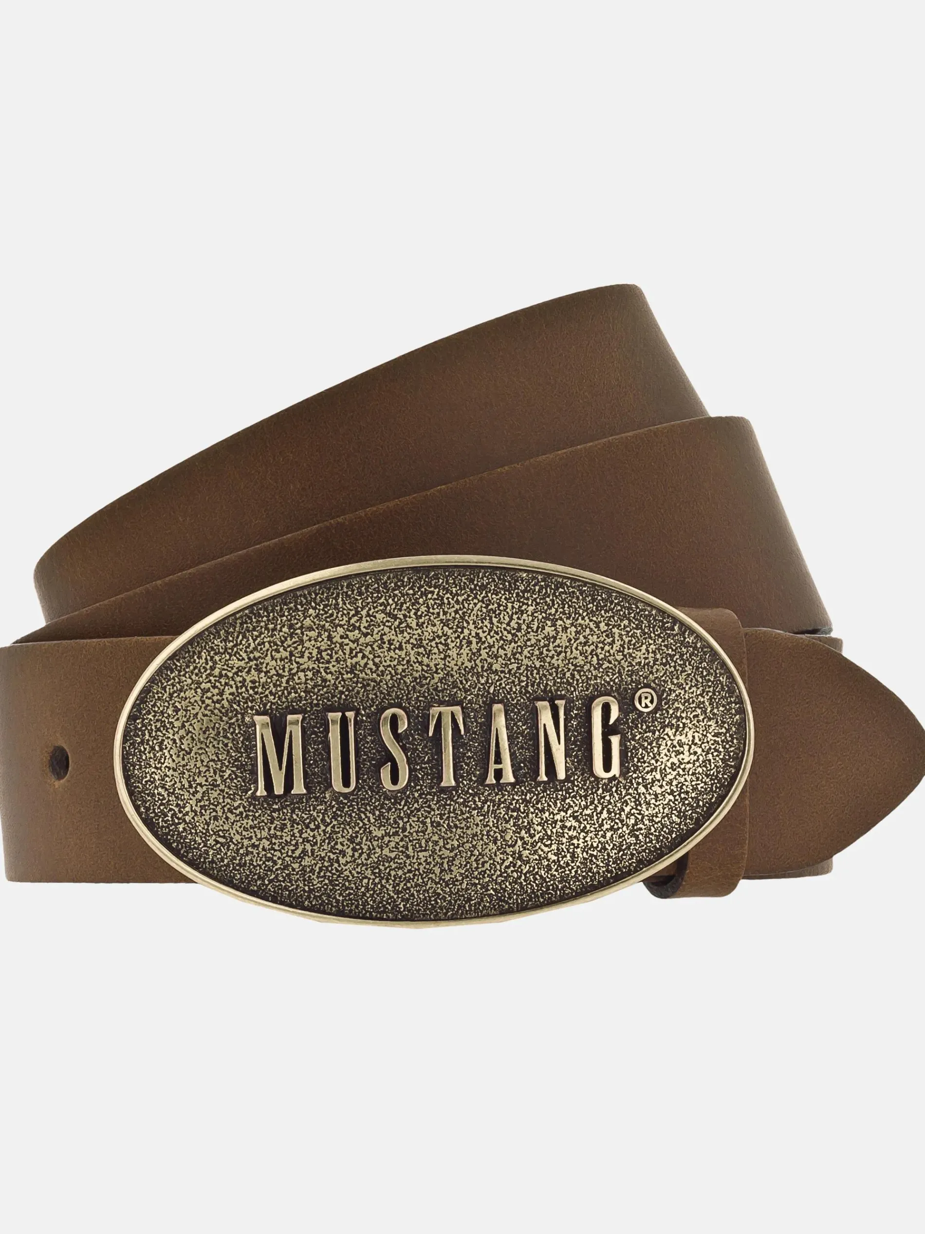 Damen Ledergürtel mit Klemmschnalle