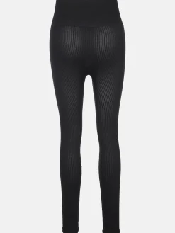 Damen Leggings in Ripp-Optik