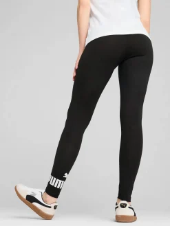 Damen Leggings mit Logoprint