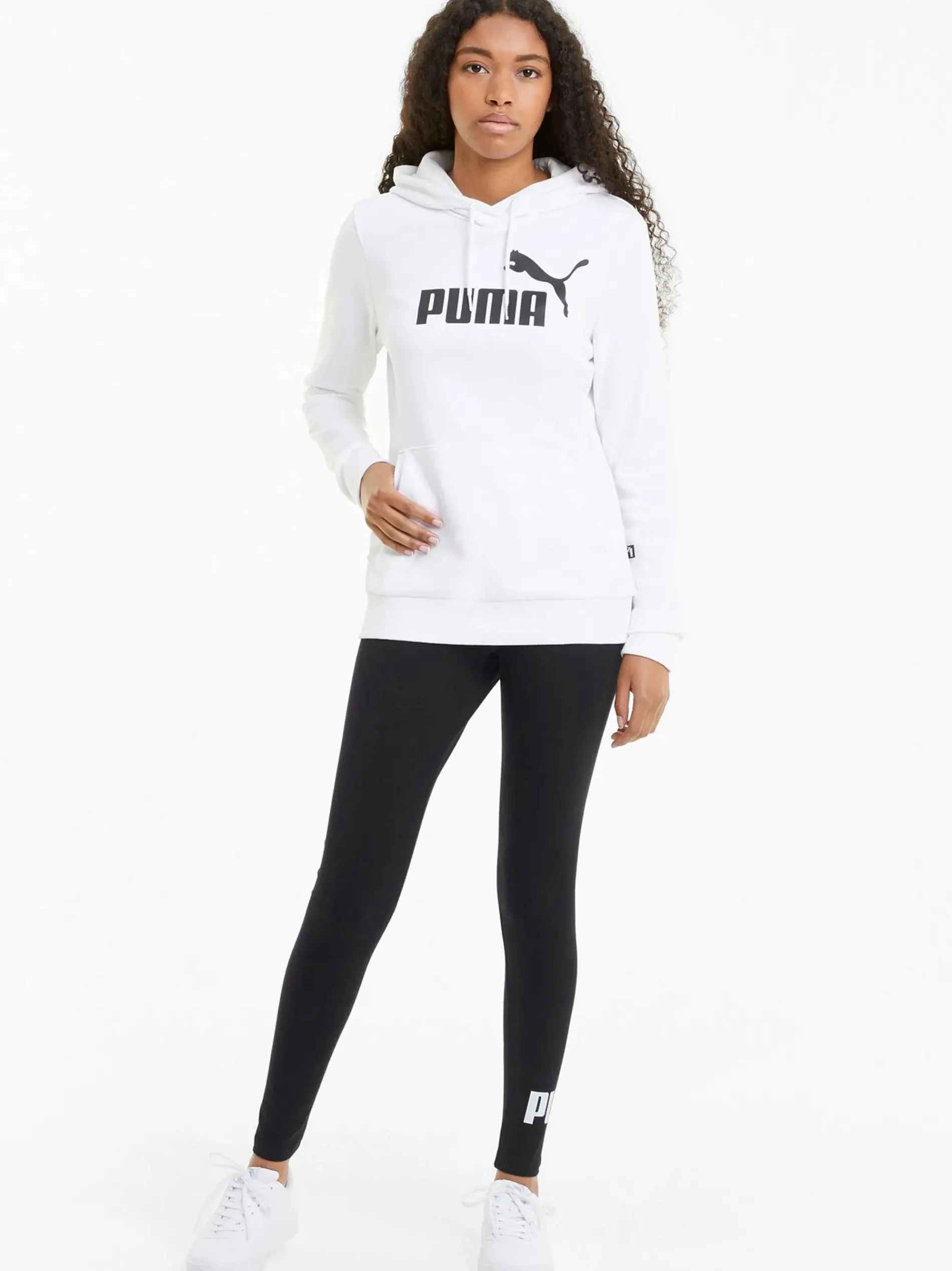 Damen Leggings mit Logoprint