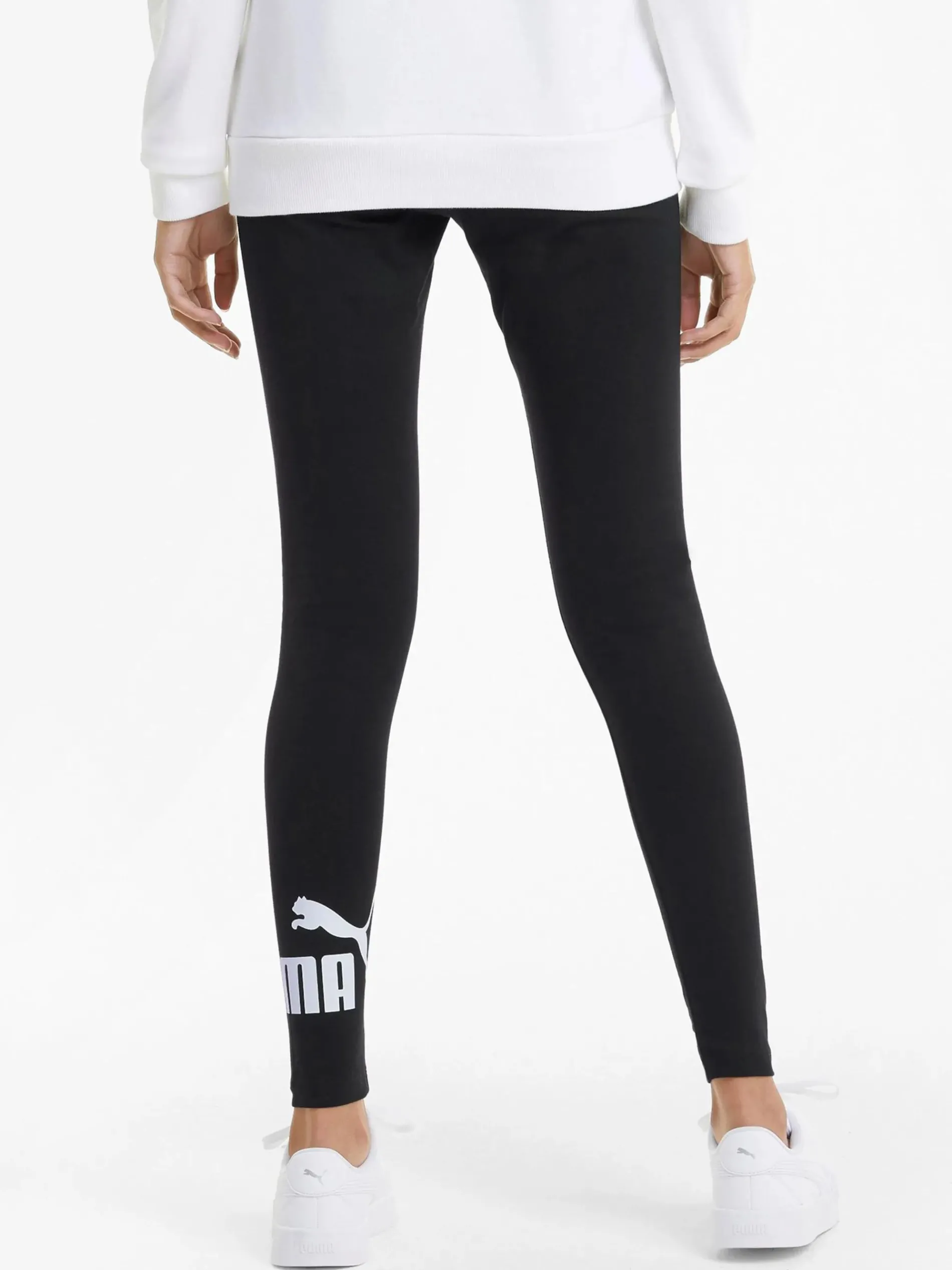 Damen Leggings mit Logoprint