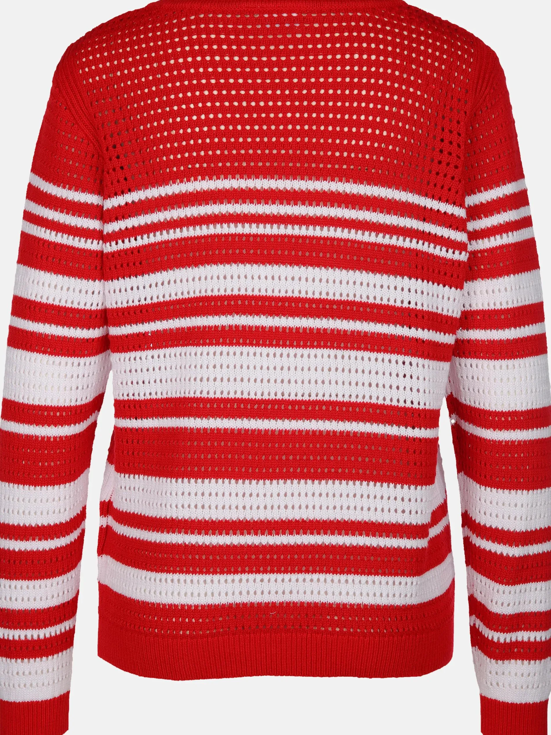 Damen Lochstrickpullover