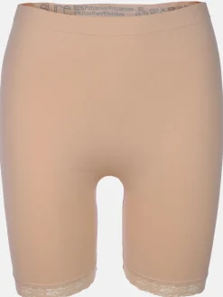 Damen Longpant mit Spitzenbesatz