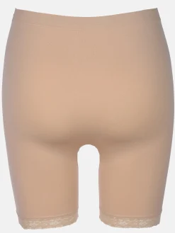 Damen Longpant mit Spitzenbesatz