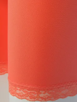 Damen Longpant mit Spitzenbesatz