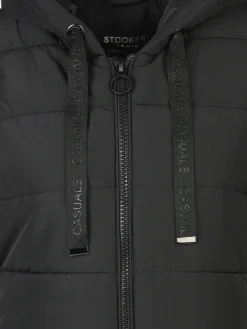 Damen Longweste mit Kapuze