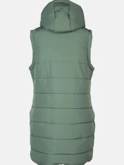 Damen Longweste mit Kapuze