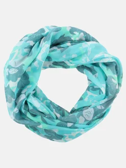 Damen Loop mit Blumenprint