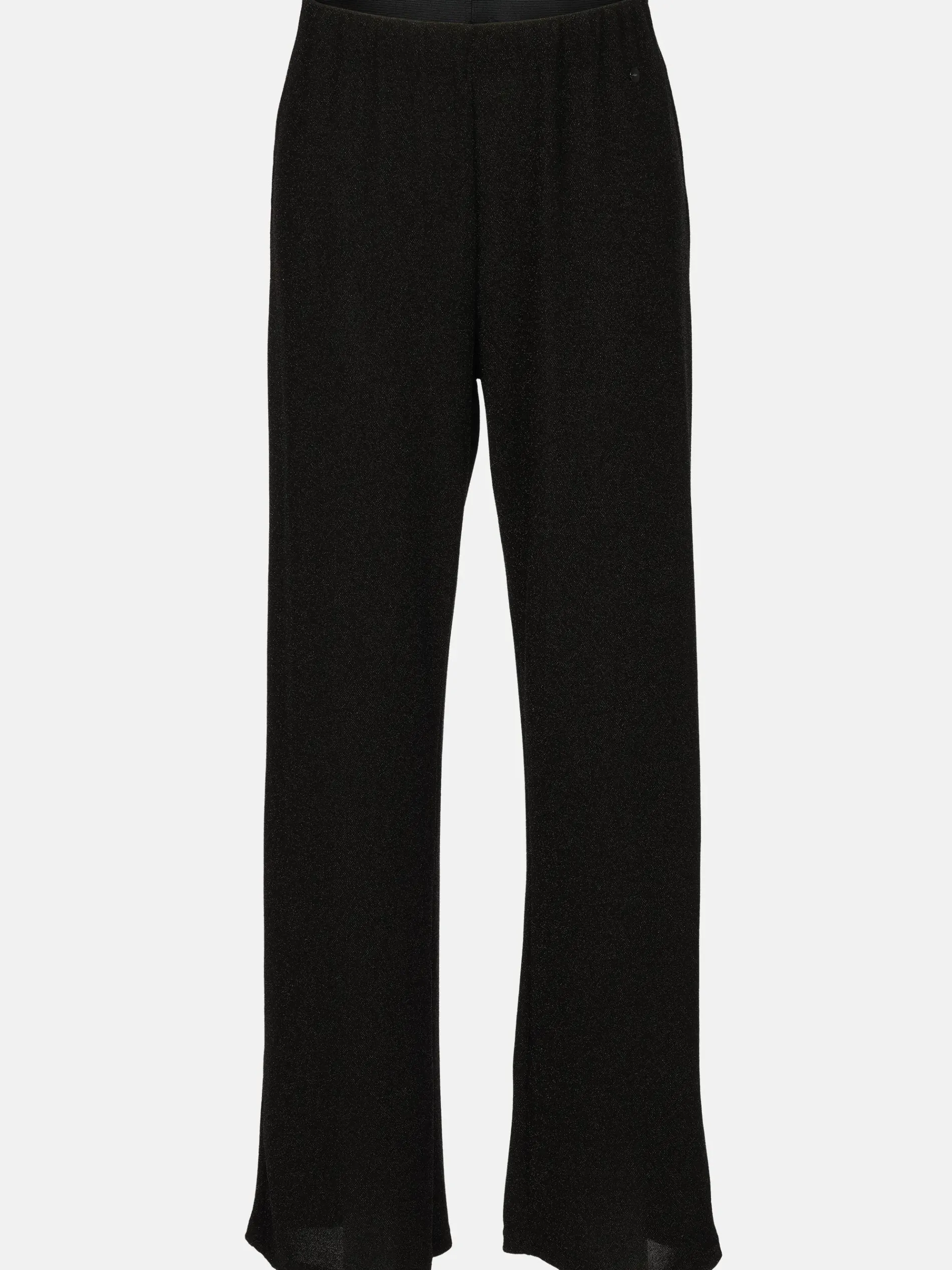 Damen Lurex-Hose mit weitem Bein