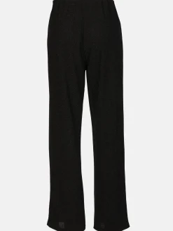 Damen Lurex-Hose mit weitem Bein