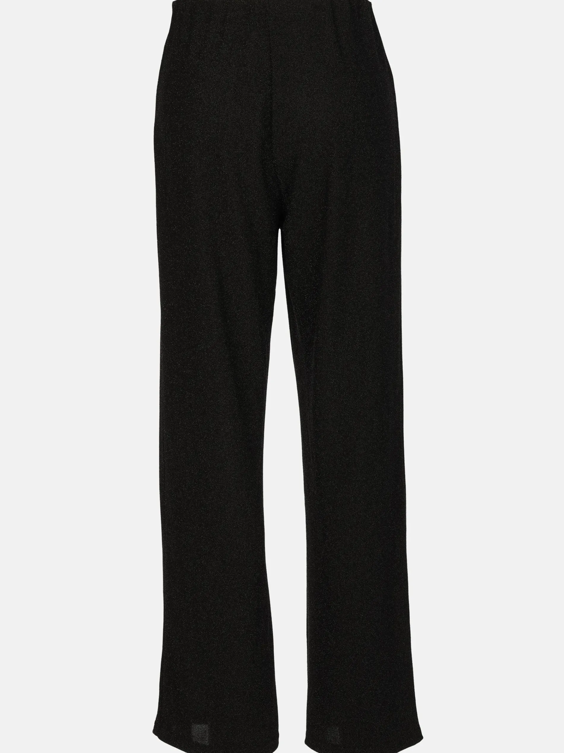 Damen Lurex-Hose mit weitem Bein