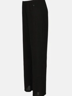 Damen Lurex-Hose mit weitem Bein