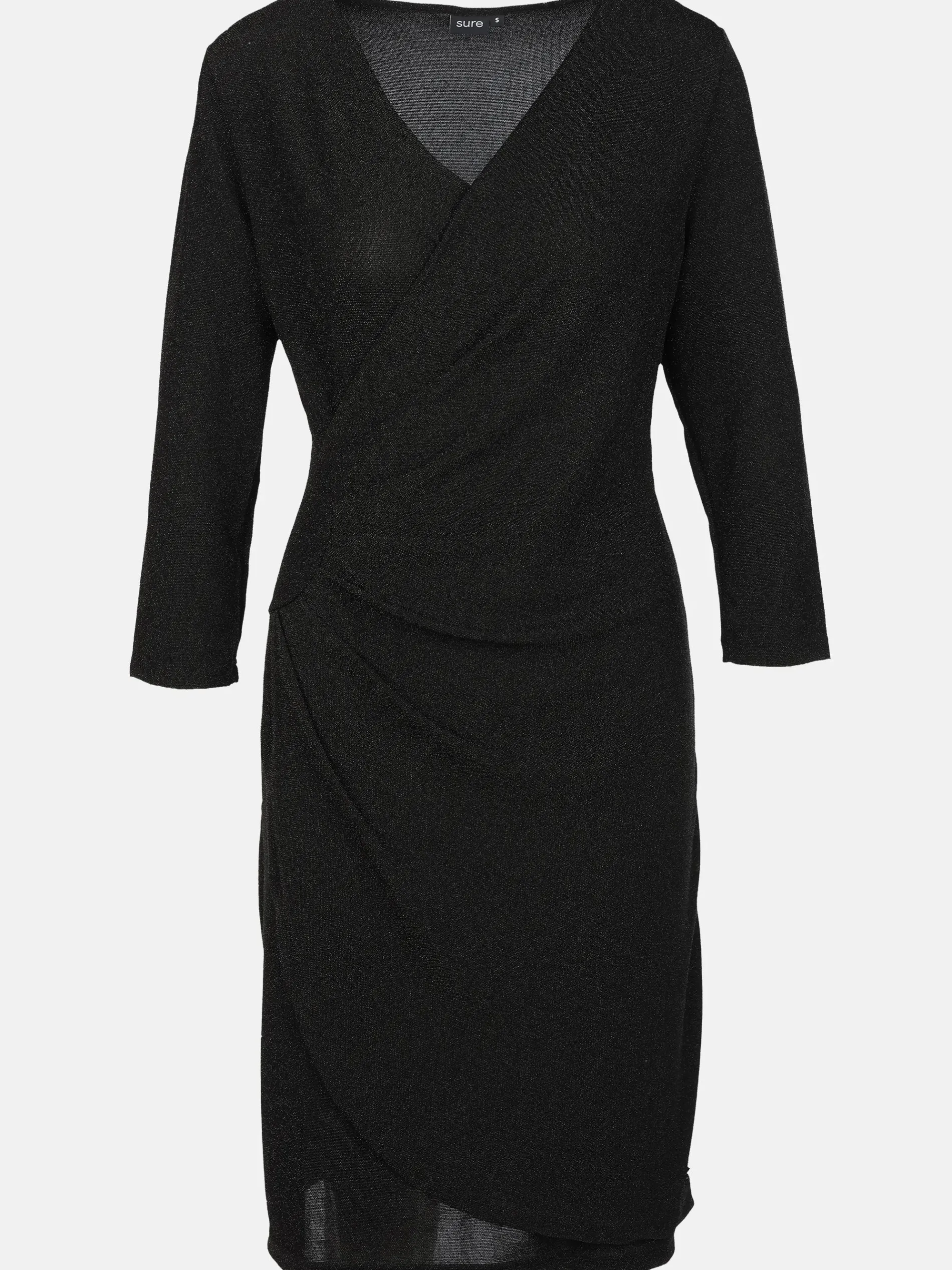 Damen Lurexkleid mit Raffung