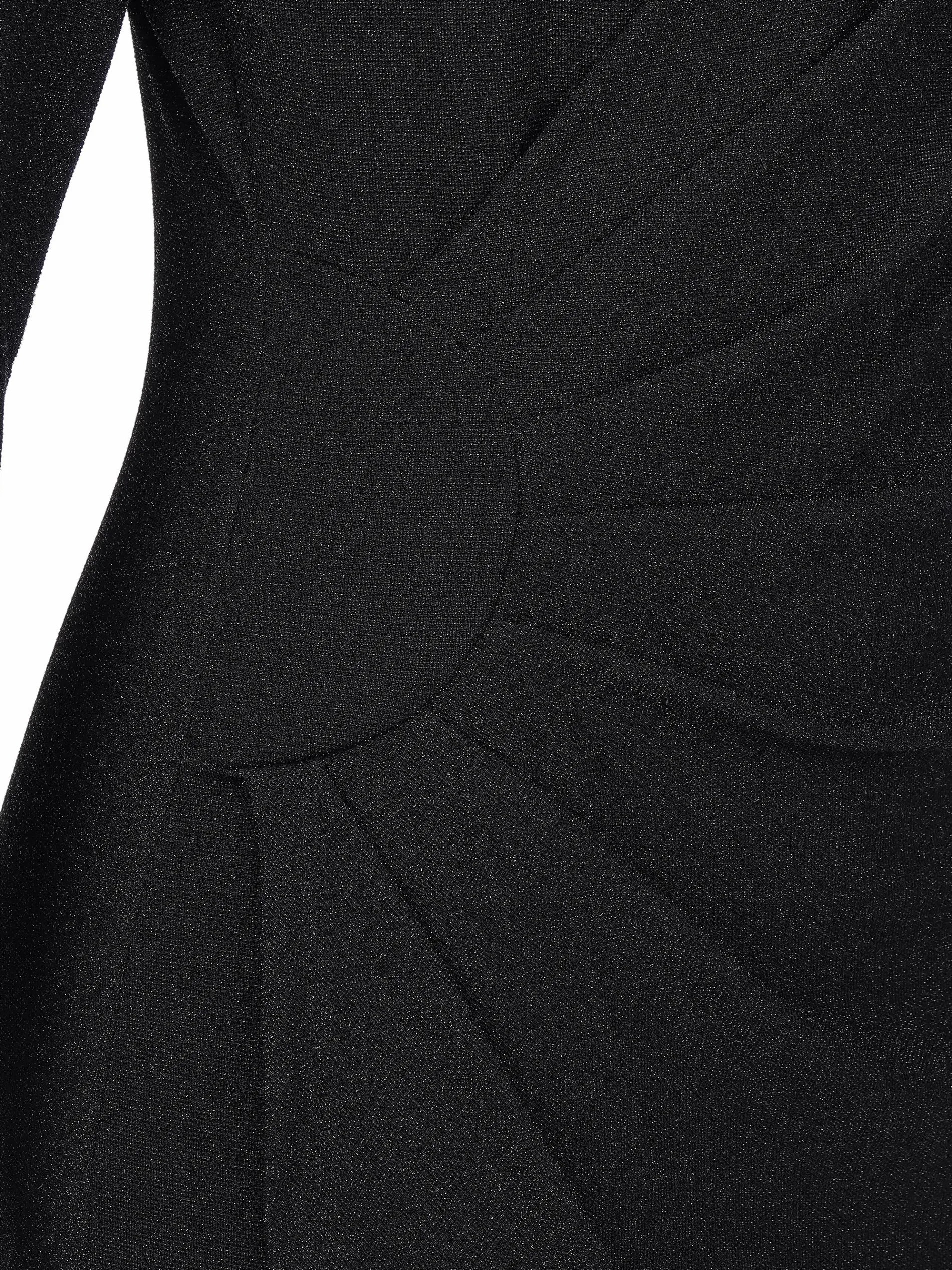 Damen Lurexkleid mit Raffung