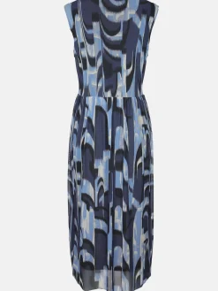 Damen Meshkleid mit Alloverprint