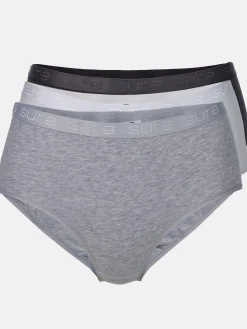 Damen Midi Slip im 3er Pack