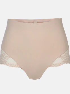 Damen Miederhose mit Spitzenbesatz