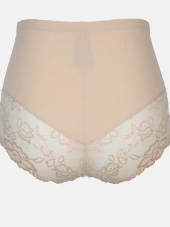 Damen Miederhose mit Spitzenbesatz