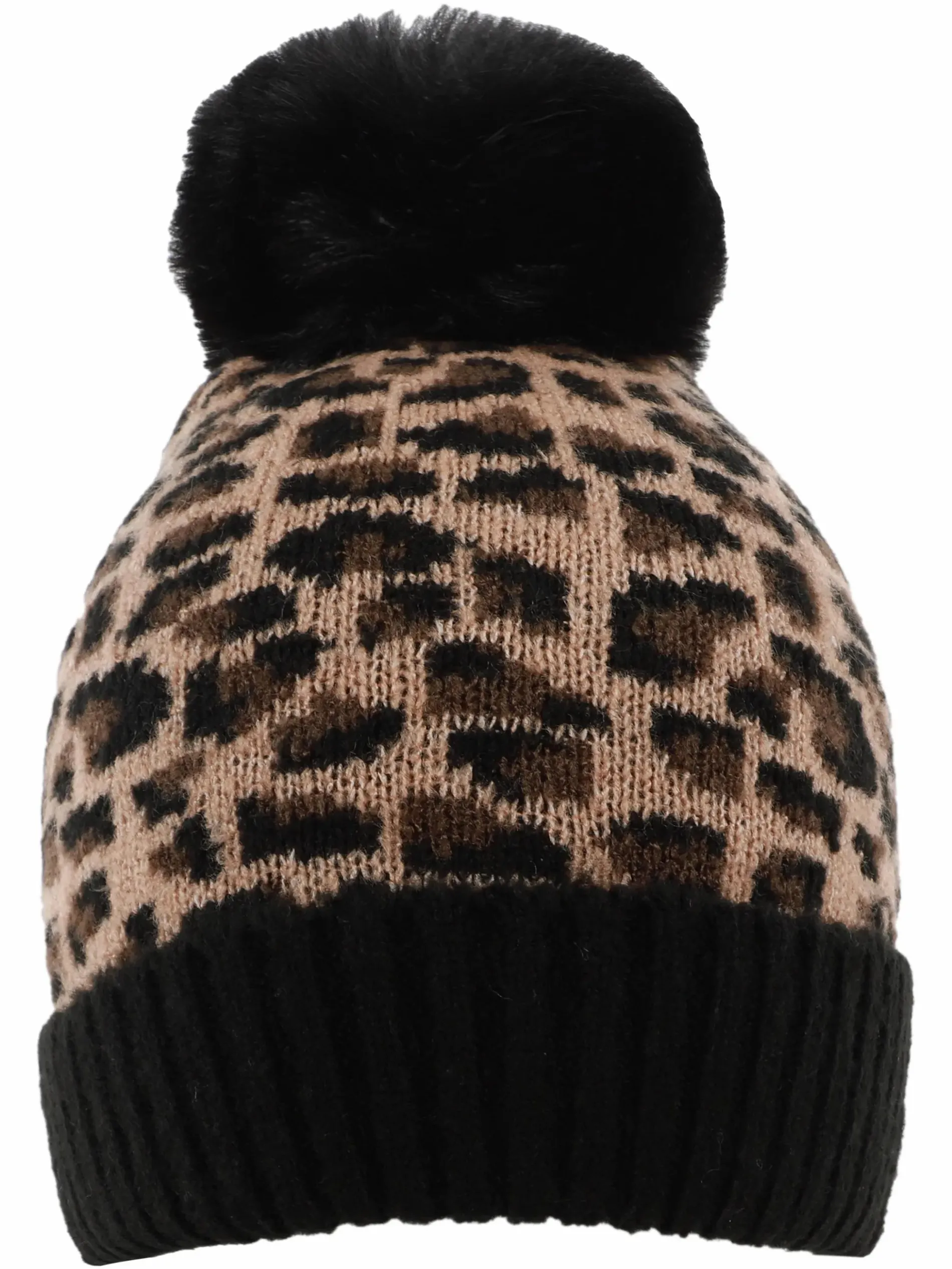 Damen Mütze im Leo Look