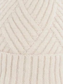 Damen Mütze mit Bommel