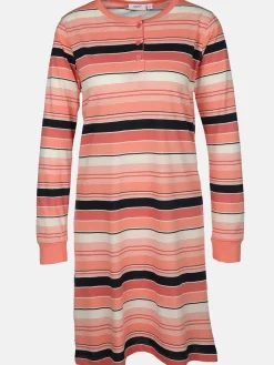 Damen Nachthemd mit Streifen