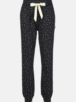 Damen Nachtwäsche Pyjamahose mit Print