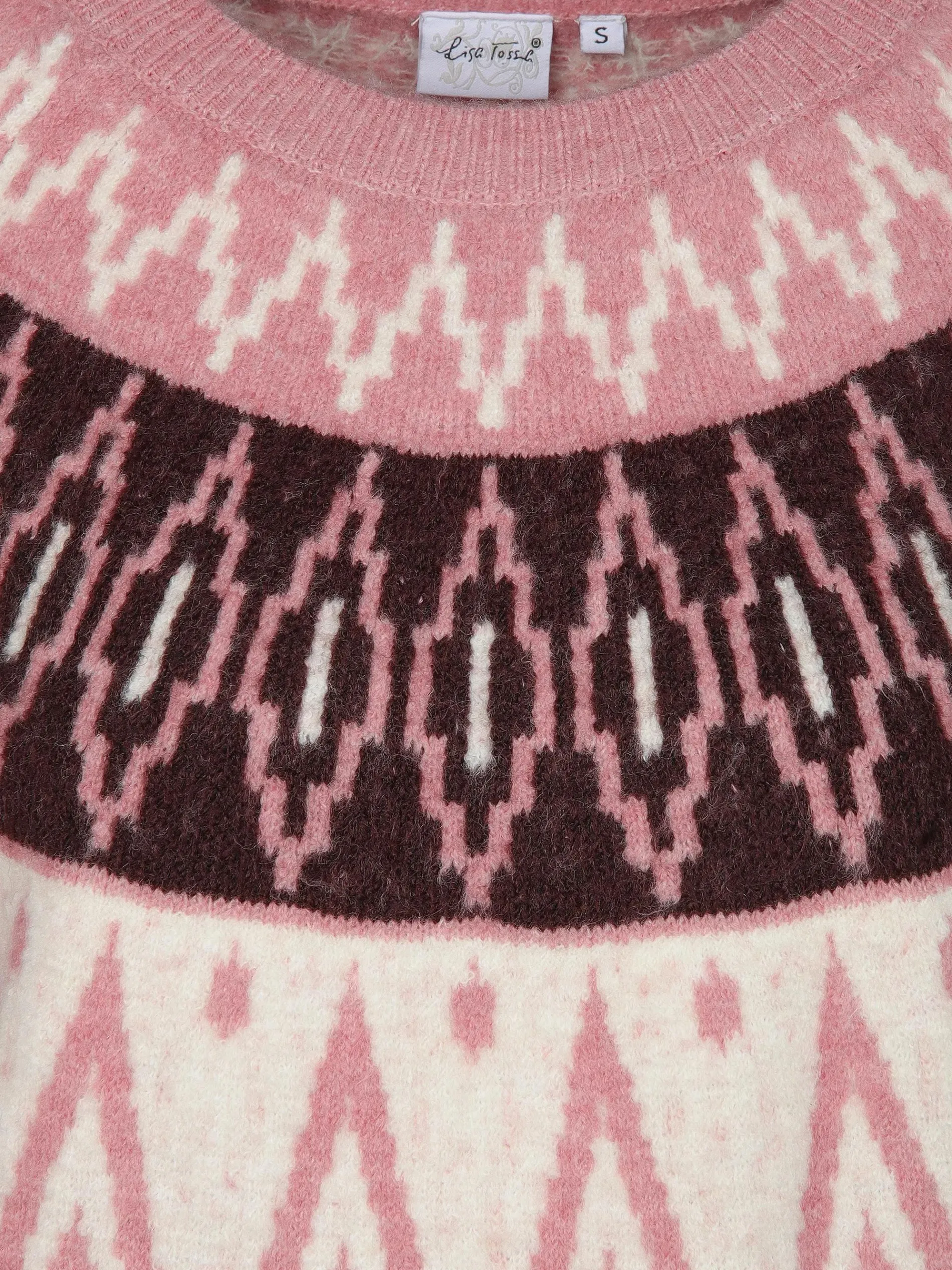 Damen Norweger Pullover