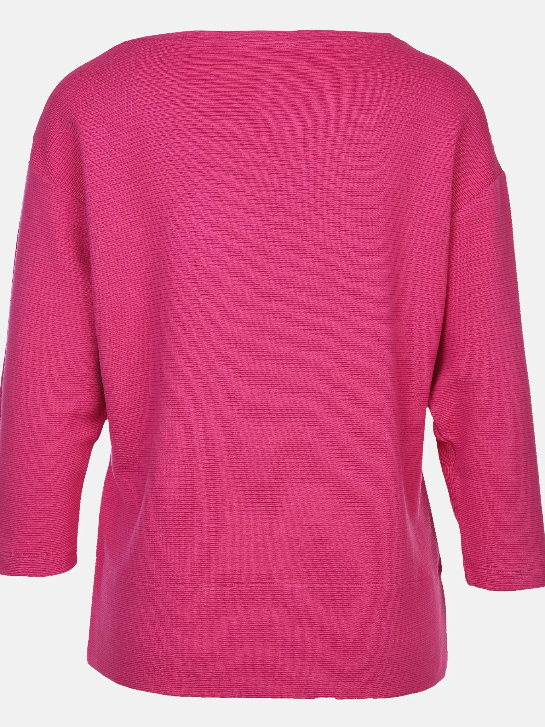 Damen Ottoman Shirt in Ripp-Optik