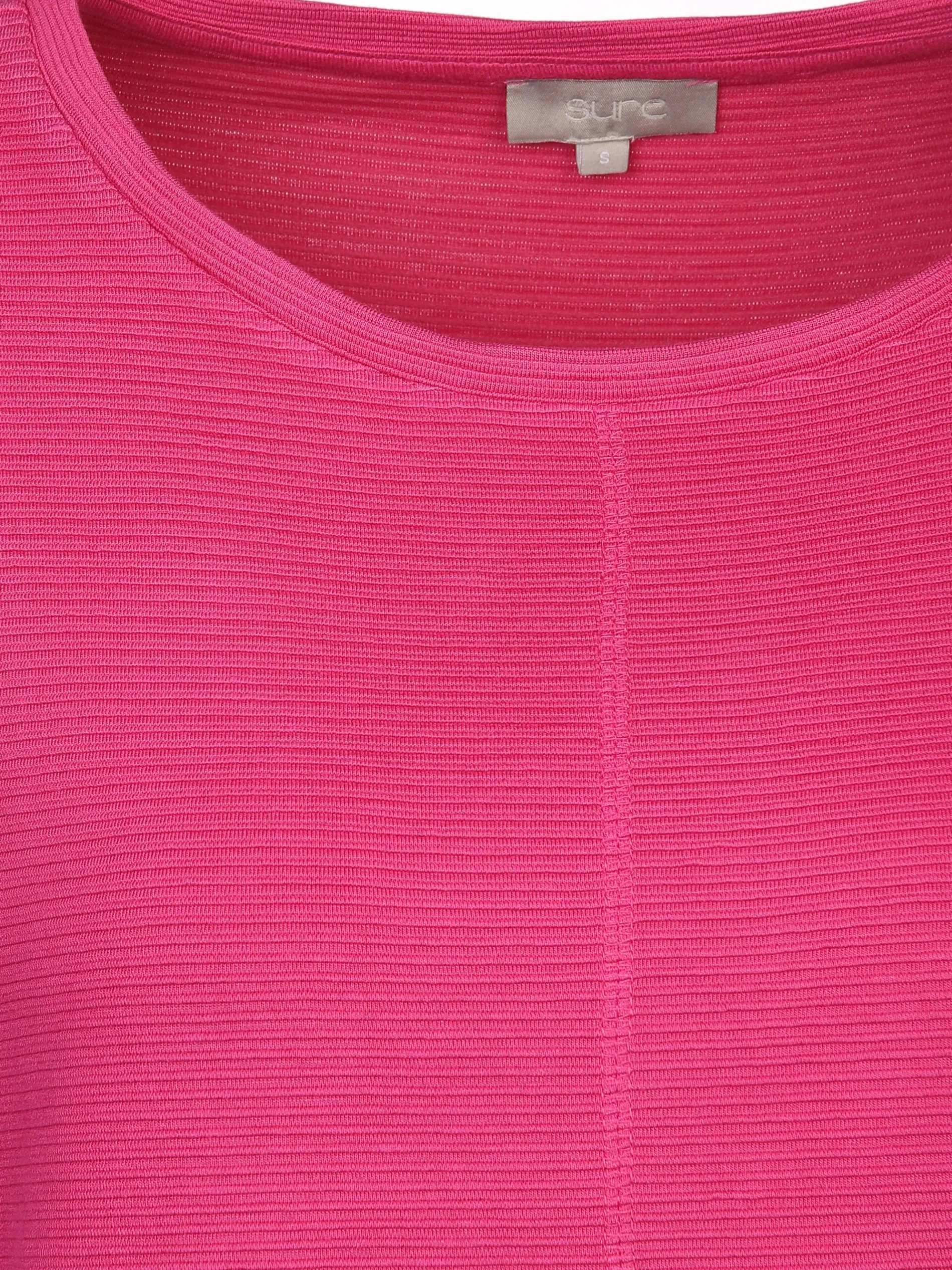 Damen Ottoman Shirt in Ripp-Optik