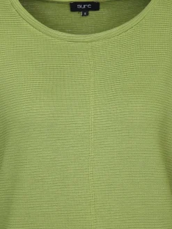 Damen Ottoman Shirt in Ripp-Optik