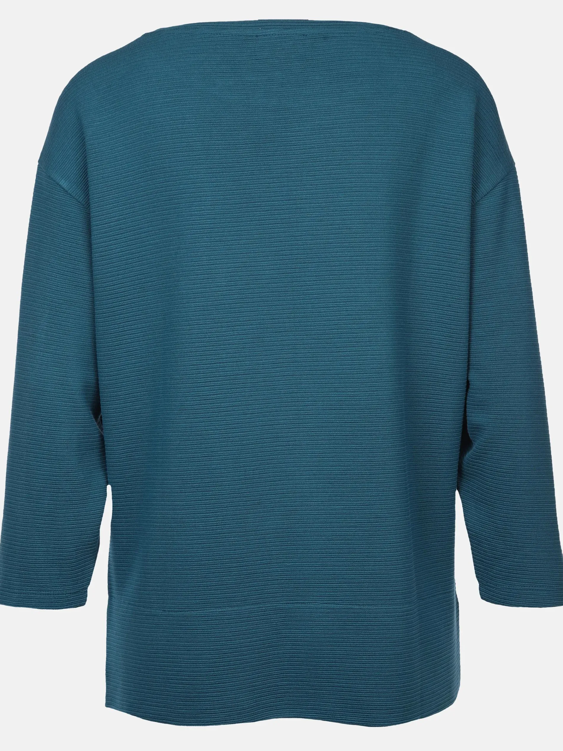 Damen Ottoman Shirt in Ripp-Optik