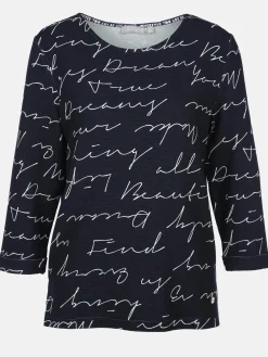 Damen Ottoman Sweatshirt mit Schriftzug