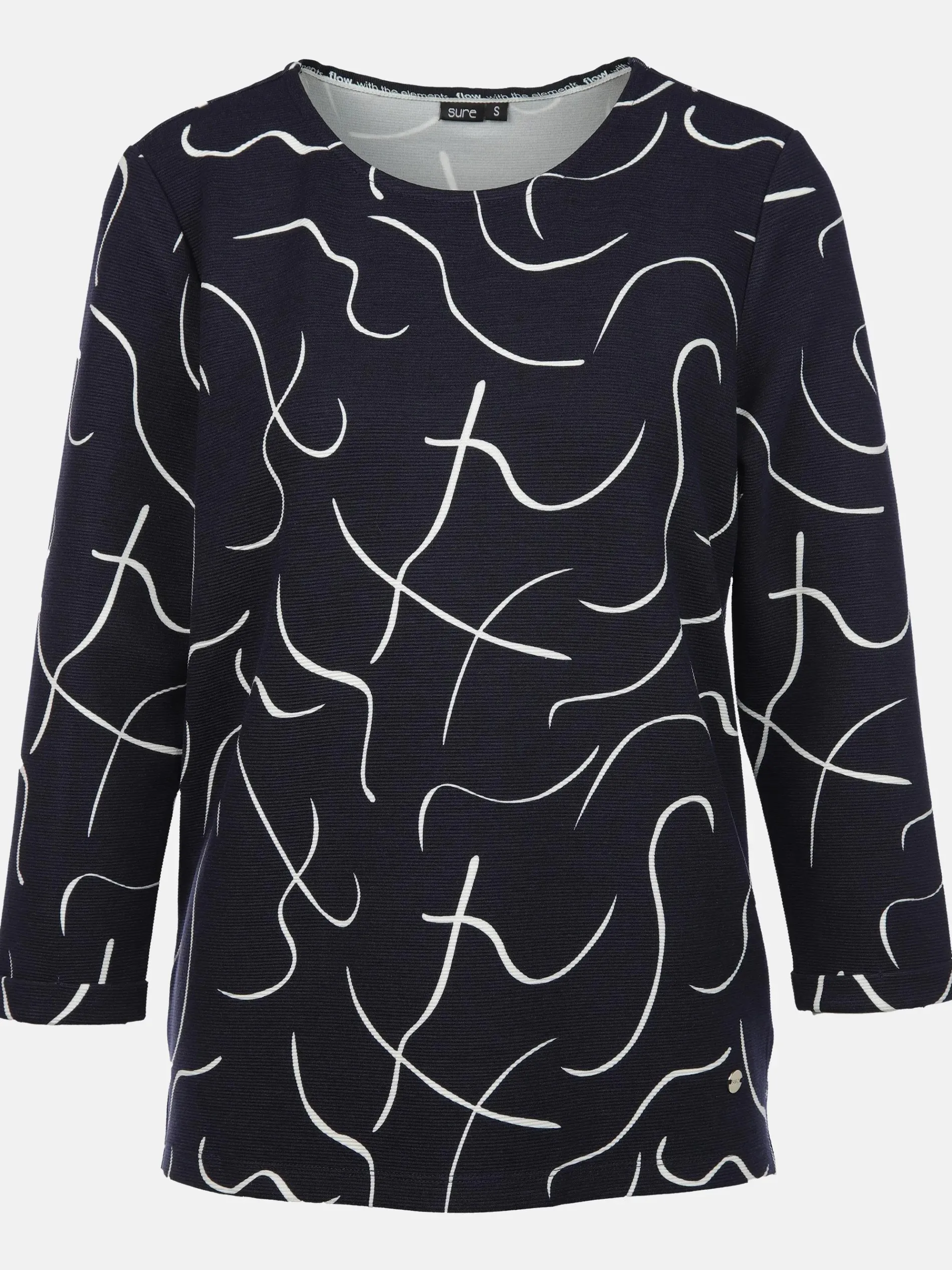 Damen Ottoman Sweatshirt mit Schriftzug