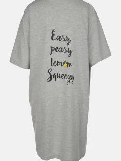 Damen Oversize Nachthemd