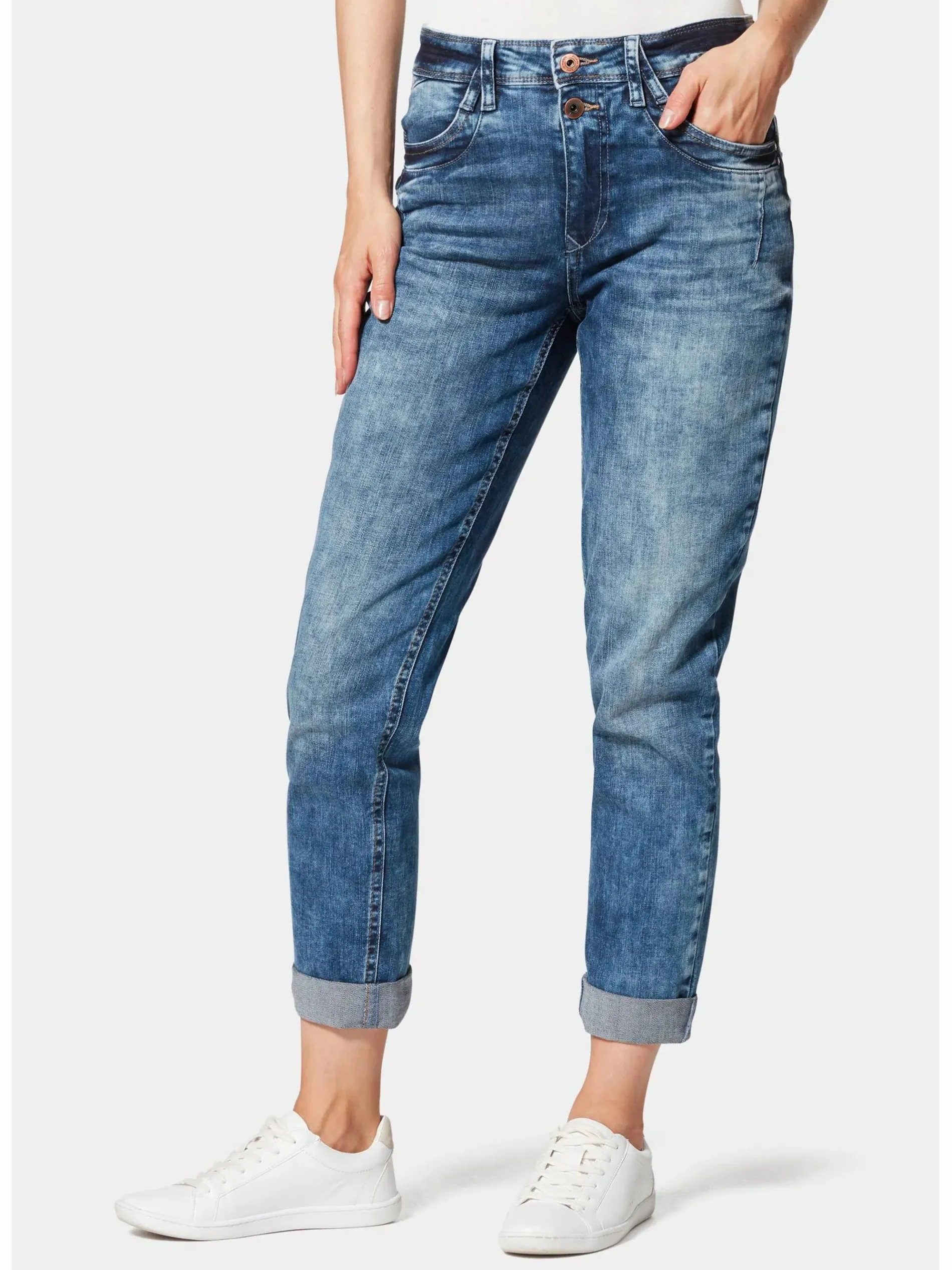 Damen 5-Pocket Boyfriend Fit